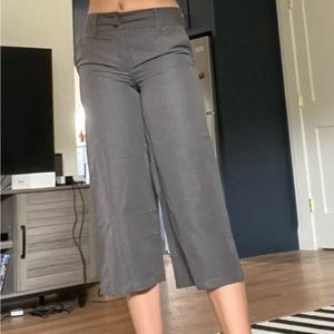 Brown Capri Pants